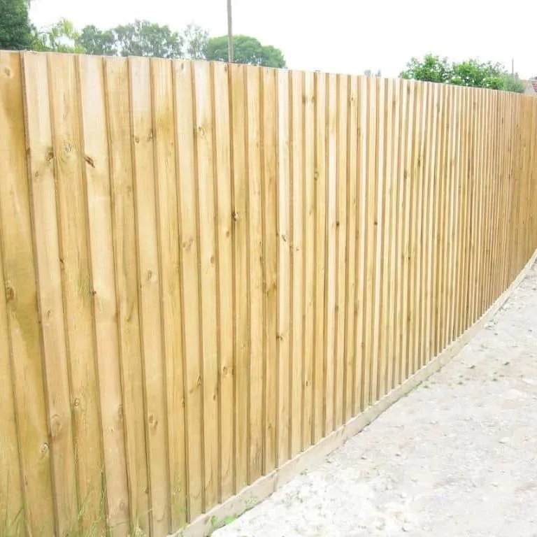1.8m Feather Edge Fencing Board Treated 120mm - Image 2