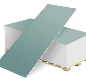 Moisture Resistant Plasterboard Tapered Edge 2400mm × 1200mm × 12.5mm (8ft × 4ft)