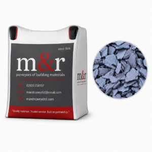 20mm Blue Slate Chippings Jumbo Bulk Bag