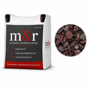 20mm Plum Slate Chippings Jumbo Bulk Bag
