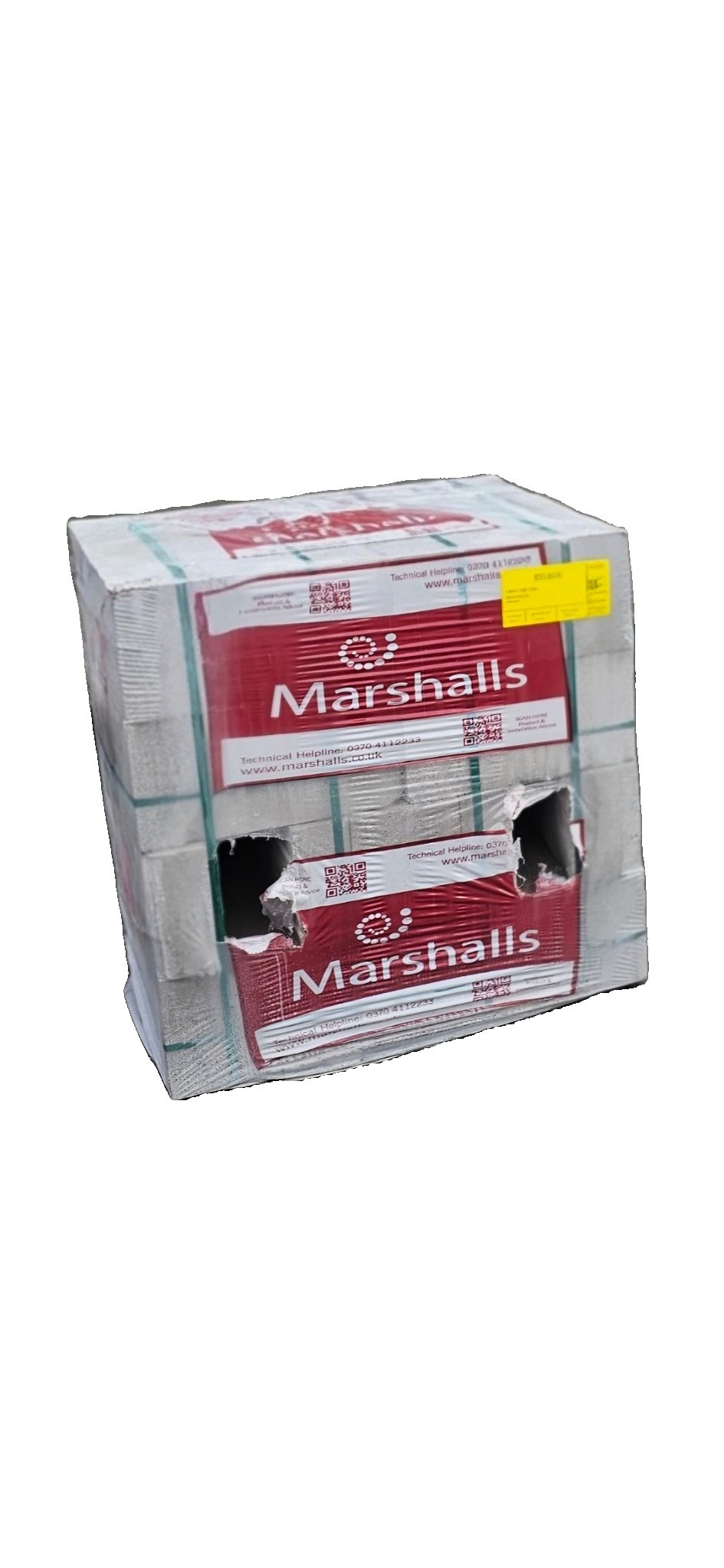 Concrete Block 7.3N 440mm × 215mm × 100mm M&R Builders Merchant Concrete Block 7.3N 440mm × 215mm × 100mm - Image 2