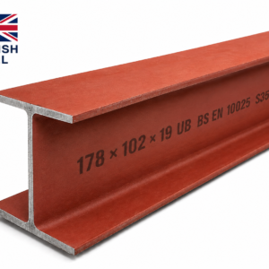 Universal Steel RSJ Beam 178 × 102 × 19 UB (7" × 4")