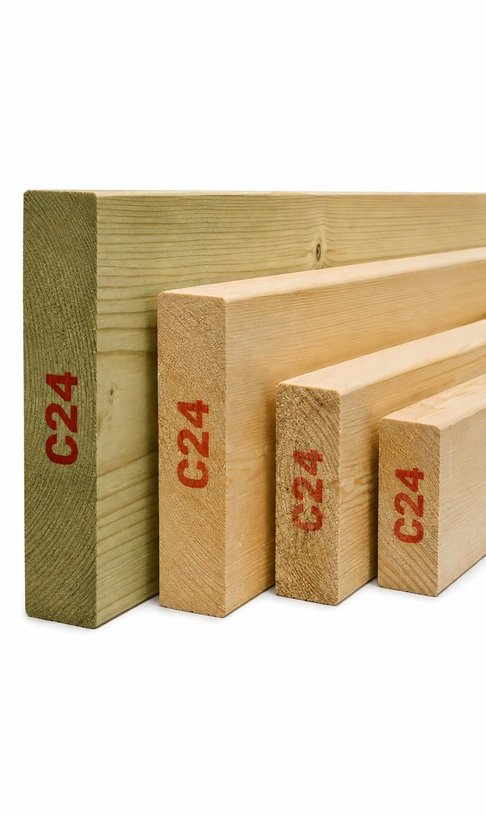 C24 Structural Timber Joists (6x2, 7x2, 8x2 & 9x2)