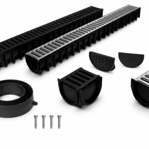 100mm Channel Drainage System – 1mtr & Accessories