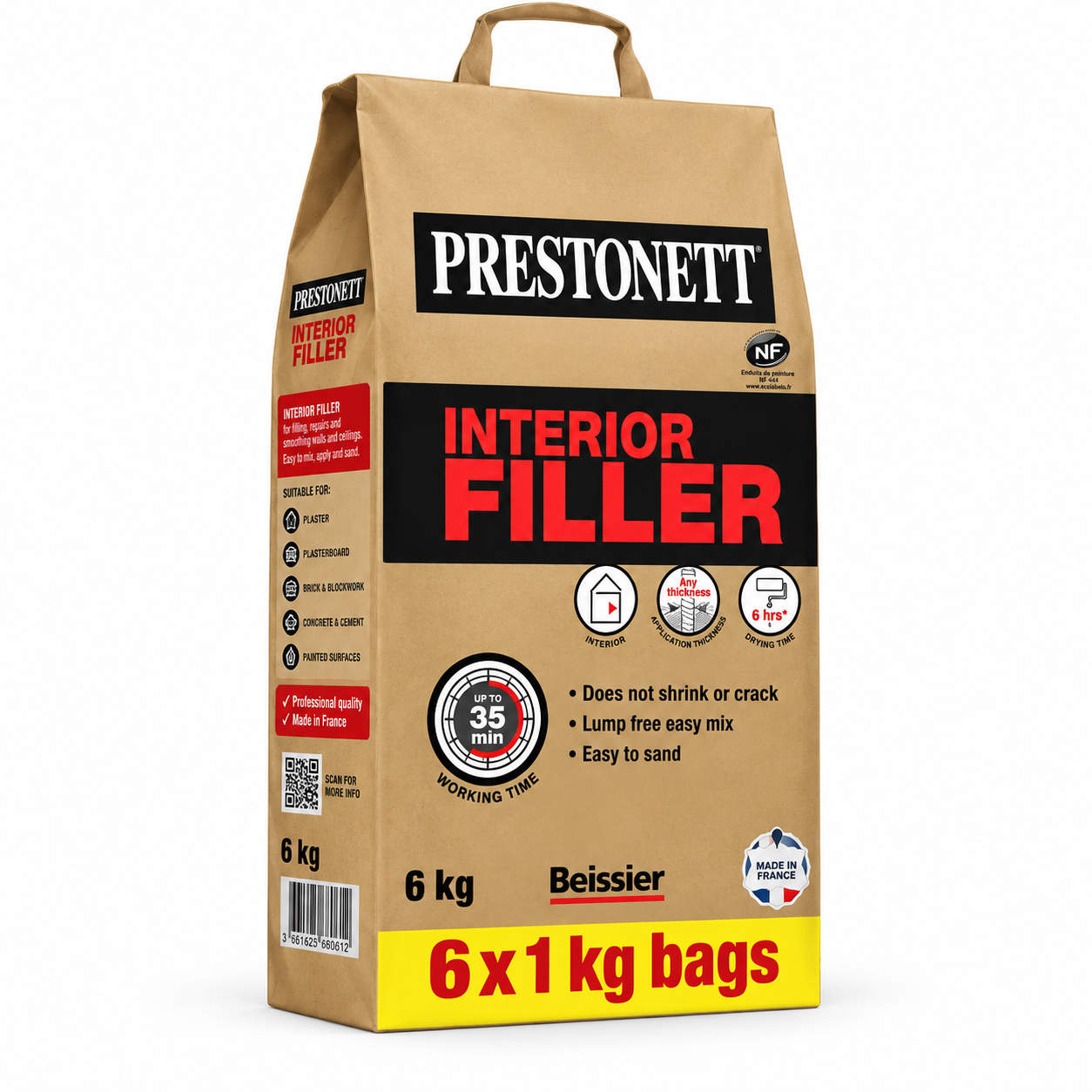 Beissier Prestonett Interior Filler M&R Builders Merchant Beissier Prestonett Interior Filler - Image 2