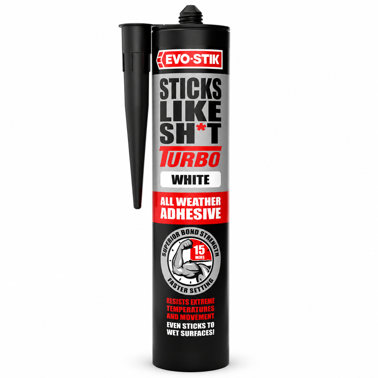 Evo-Stik Sticks Like Turbo 290ml M&R Builders Merchant Evo-Stik Sticks Like Turbo 290ml