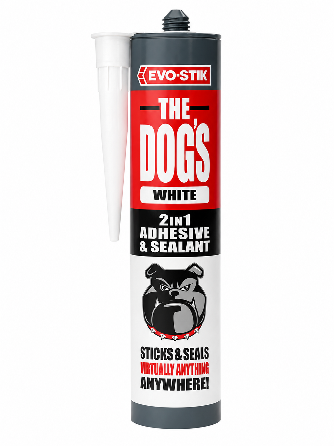 Evo-Stik The Dog's 2-in-1 Adhesive & Sealant 290ml M&R Builders Merchant Evo-Stik The Dog's 2-in-1 Adhesive & Sealant 290ml - Image 2