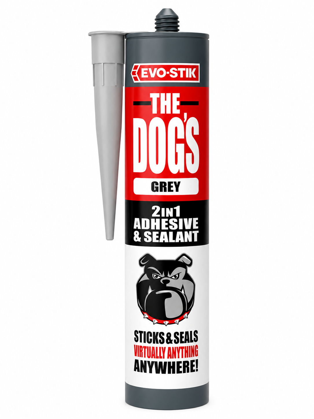 Evo-Stik The Dog's 2-in-1 Adhesive & Sealant 290ml M&R Builders Merchant Evo-Stik The Dog's 2-in-1 Adhesive & Sealant 290ml - Image 4