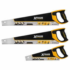 XTrade Pro Handsaw Bundle – 2 x 22" Handsaws & 14" Toolbox Saw