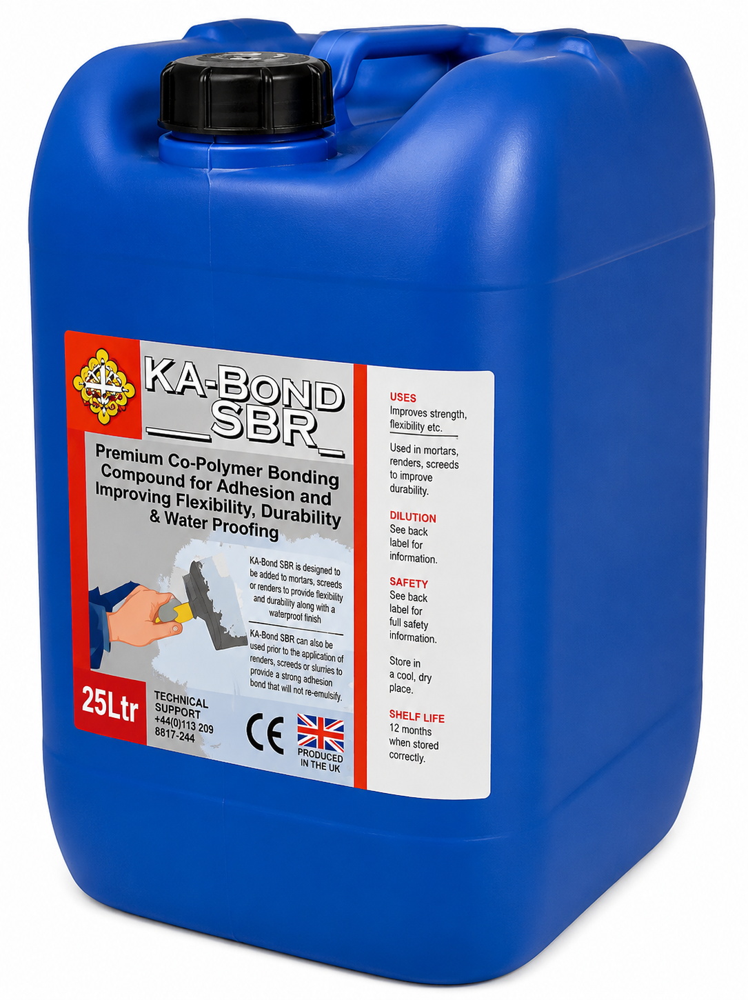 KA-Bond SBR Bonding Agent & Waterproofing Additive M&R Builders Merchant KA-Bond SBR Bonding Agent & Waterproofing Additive - Image 2