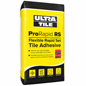 UltraTile ProRapid RS Flexible Rapid Set Tile Adhesive 20kg