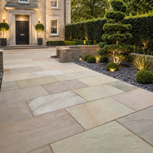 Raj Green Sandstone Paving Slab – 600 x 900mm x 22mm