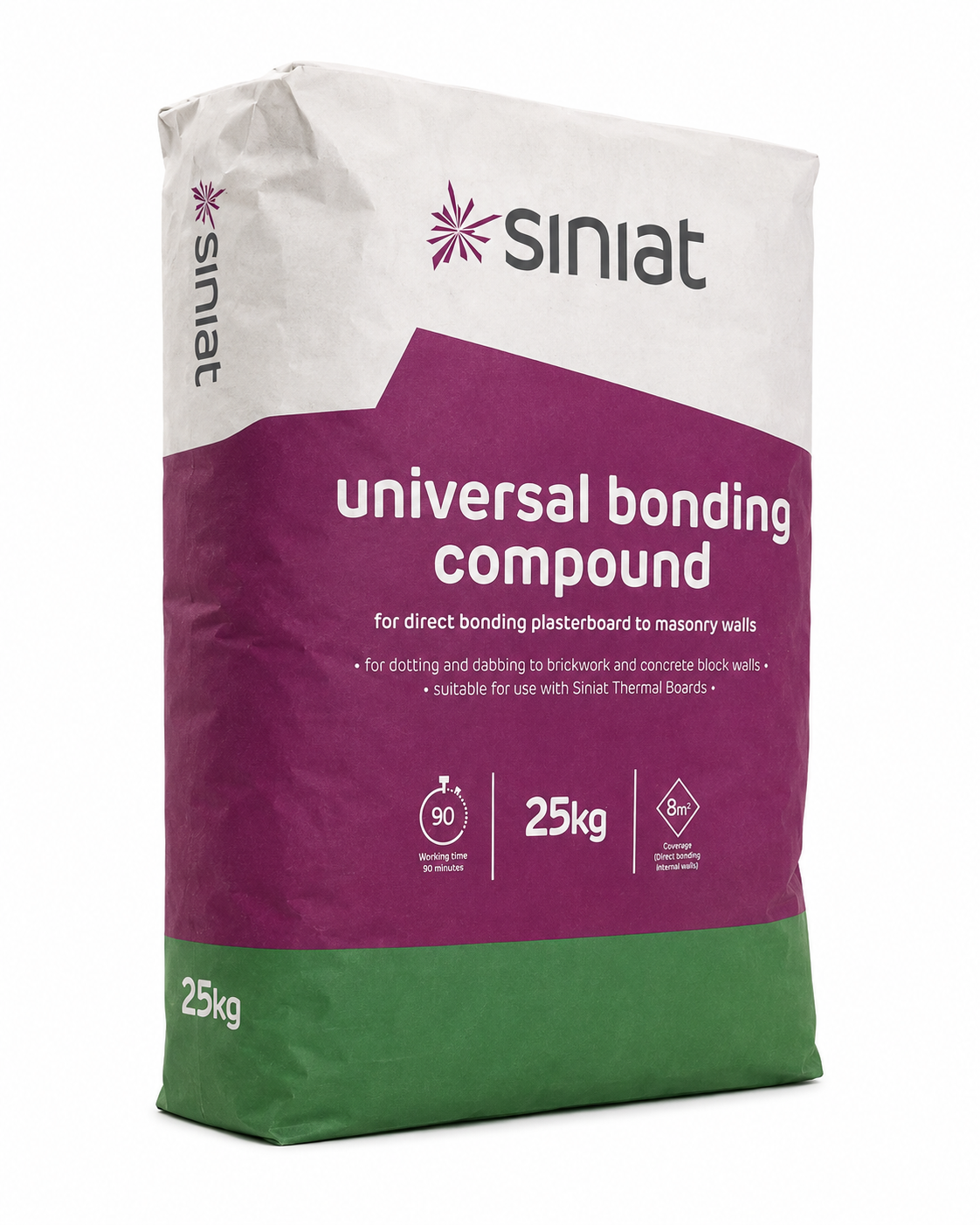 Siniat Universal Bonding Compound 25kg M&R Builders Merchant Siniat Universal Bonding Compound 25kg