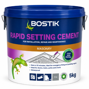 Bostik Cementone Rapid Setting Cement 5kg – Fast Setting Waterproof Cement