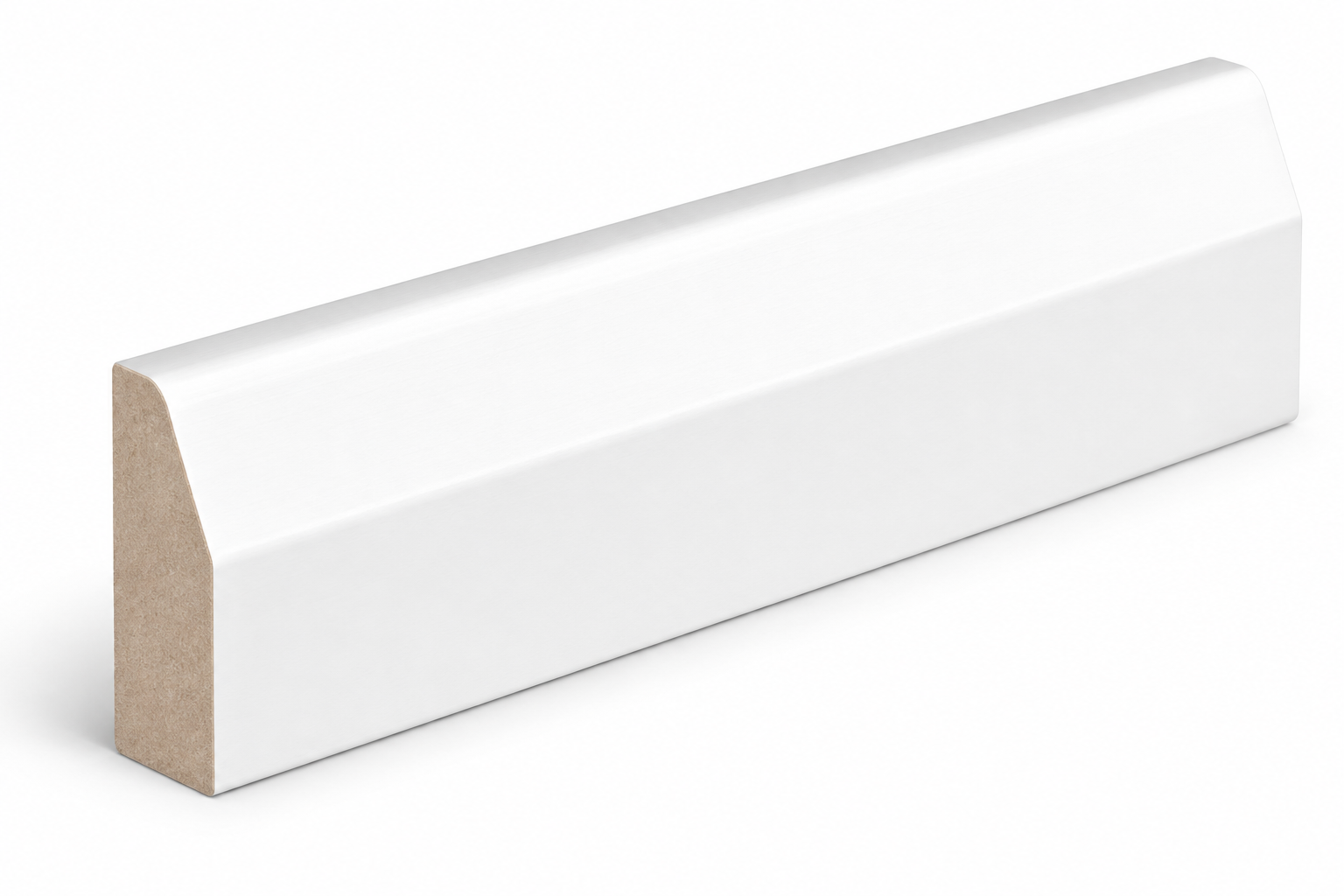 Pre-Primed Chamfered & Rounded MDF Architrave 14.5 x 44mm x 4.4m M&R Builders Merchant Pre-Primed Chamfered & Rounded MDF Architrave 14.5 x 44mm x 4.4m